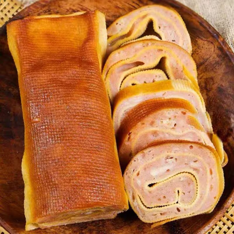 东北五香豆皮肉卷特产熟食即食超实惠