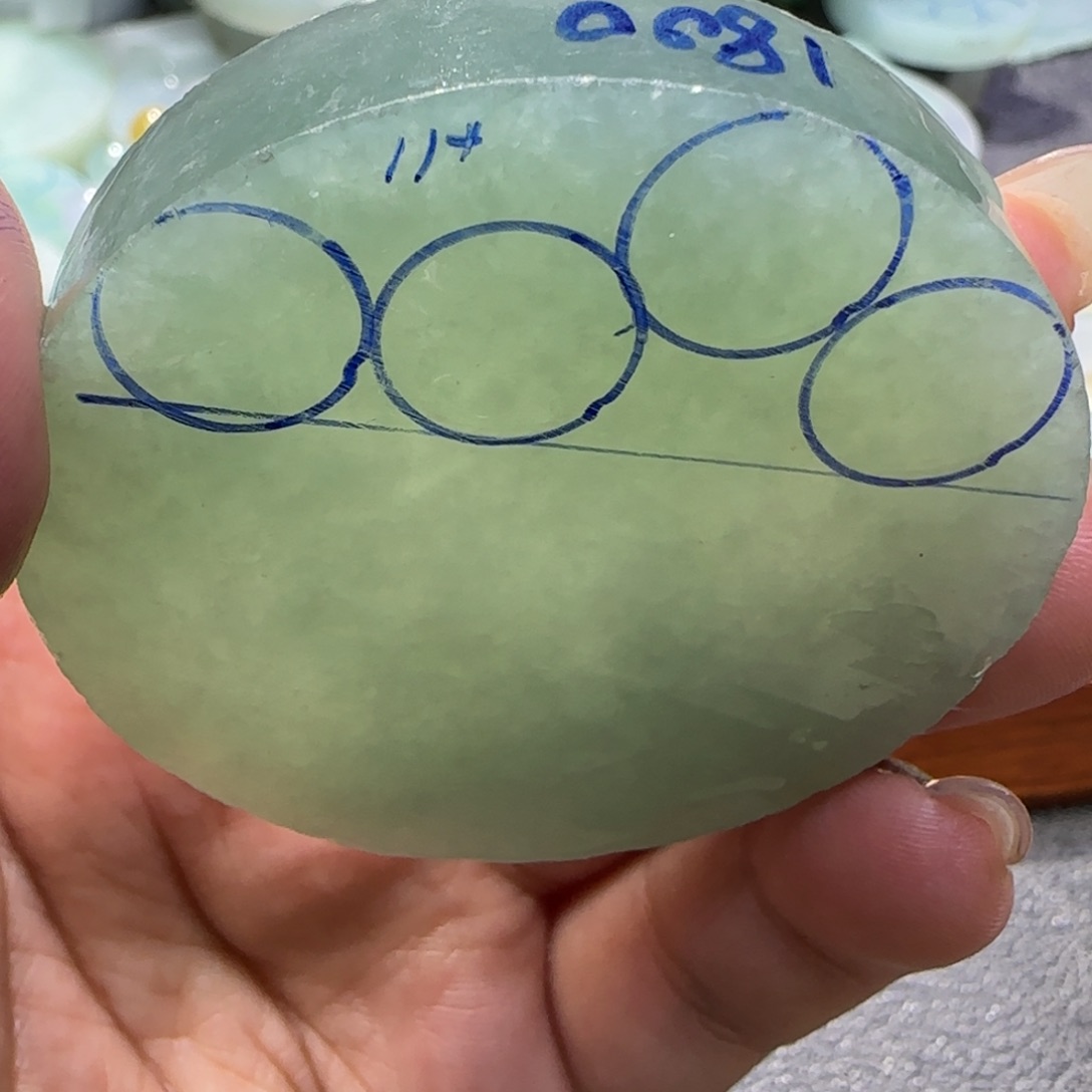 y***盒定制翡翠未镶嵌翡翠