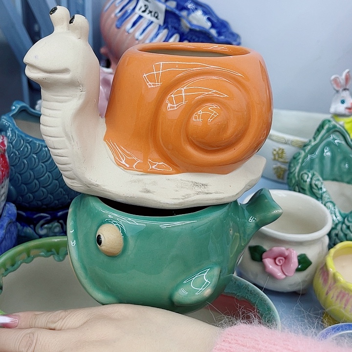 多肉绿植陶瓷花盆