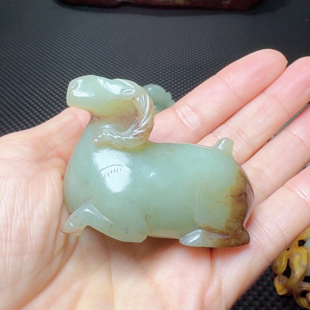 和田玉把件未镶嵌