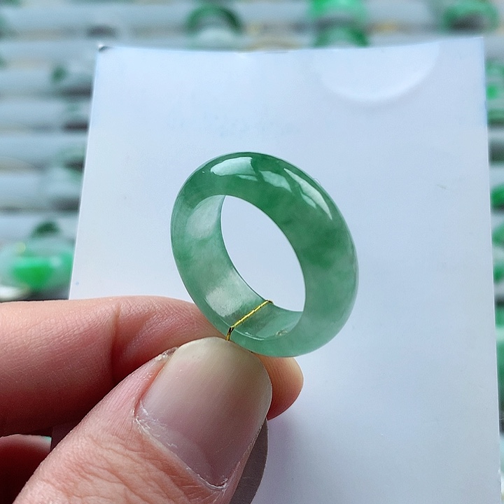 【闪购商品】未镶嵌戒指翡翠16-17号圈