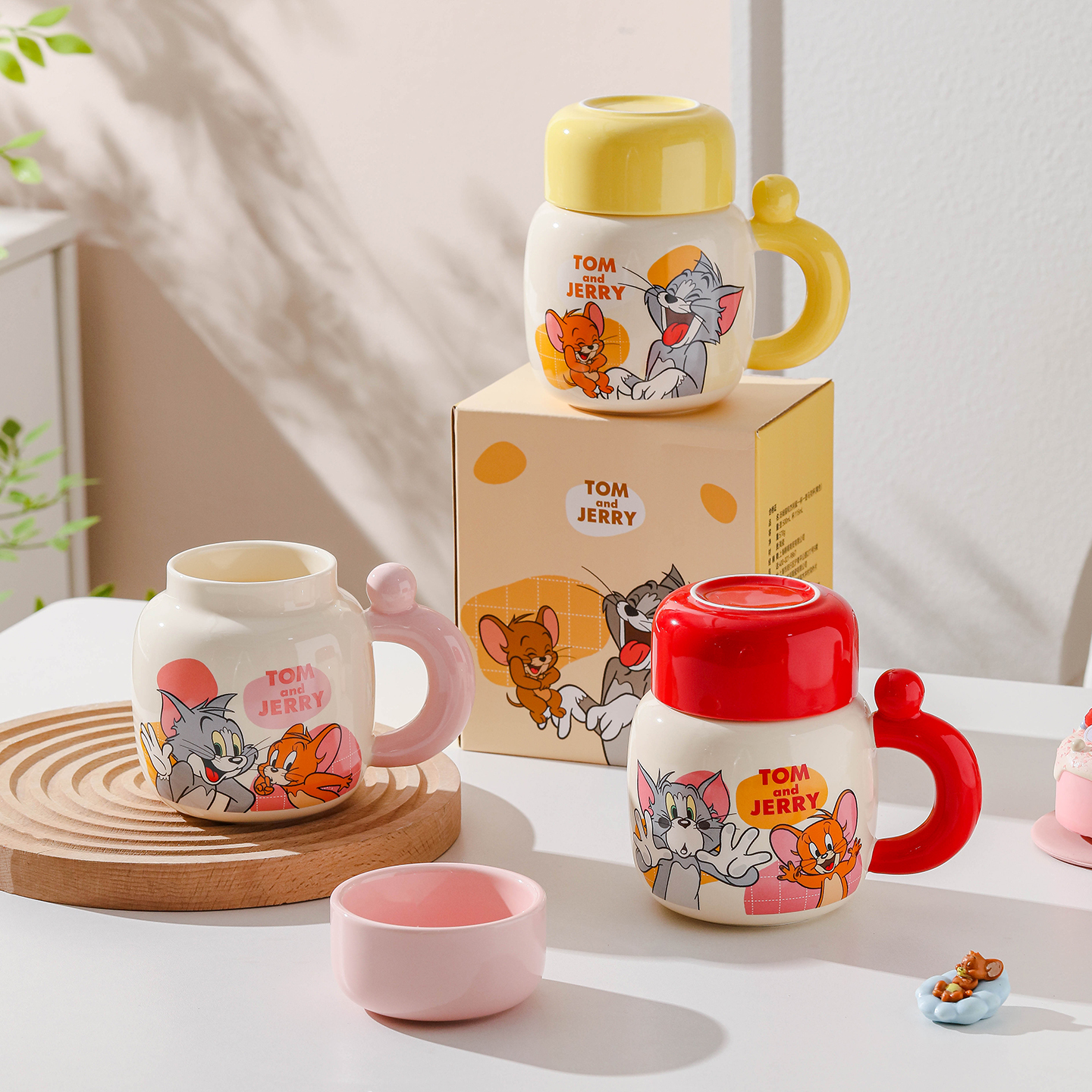 【幼姐专属】陶瓷餐具MHLS陶瓷一壶一杯水杯彩盒装