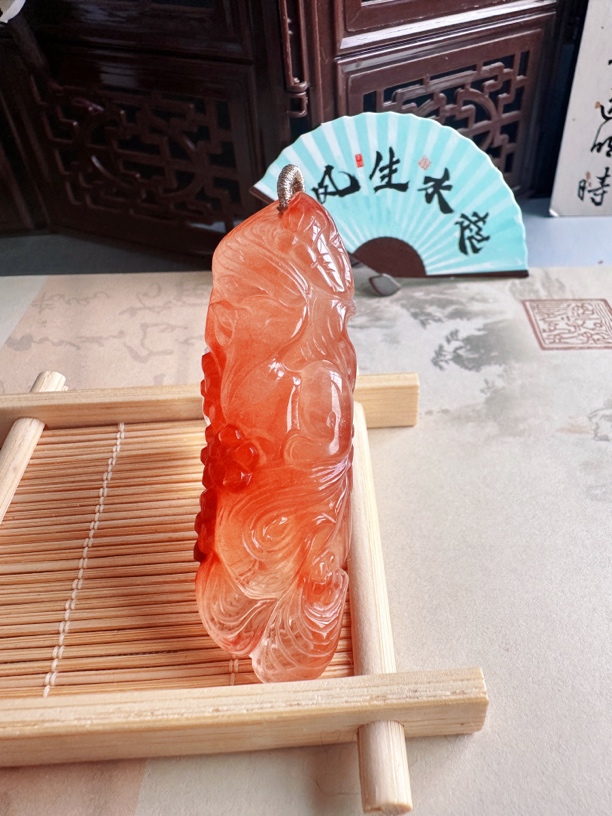 非金属陶瓷吊坠 【如意堂奶奶设计】（小美好）九尾古月吊坠