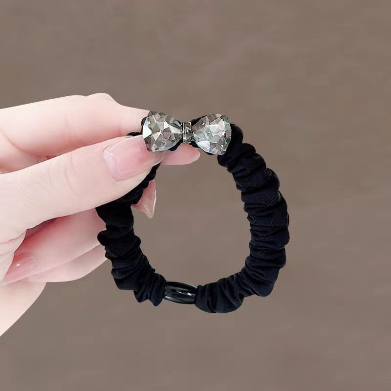 发圈头绳可爱复古高弹力头饰橡皮筋发4个