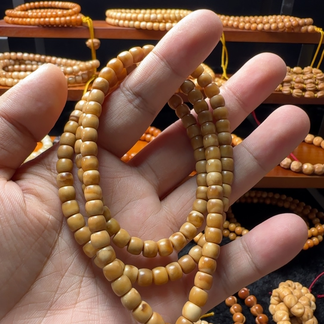 龙脊菩提吊坠十年老料腰花卡6