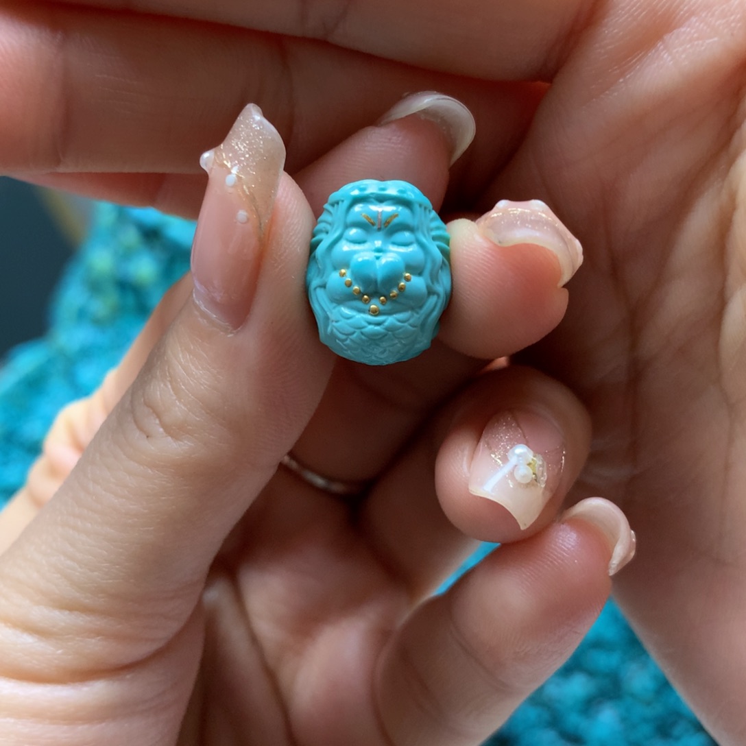 绿松石配饰未镶嵌