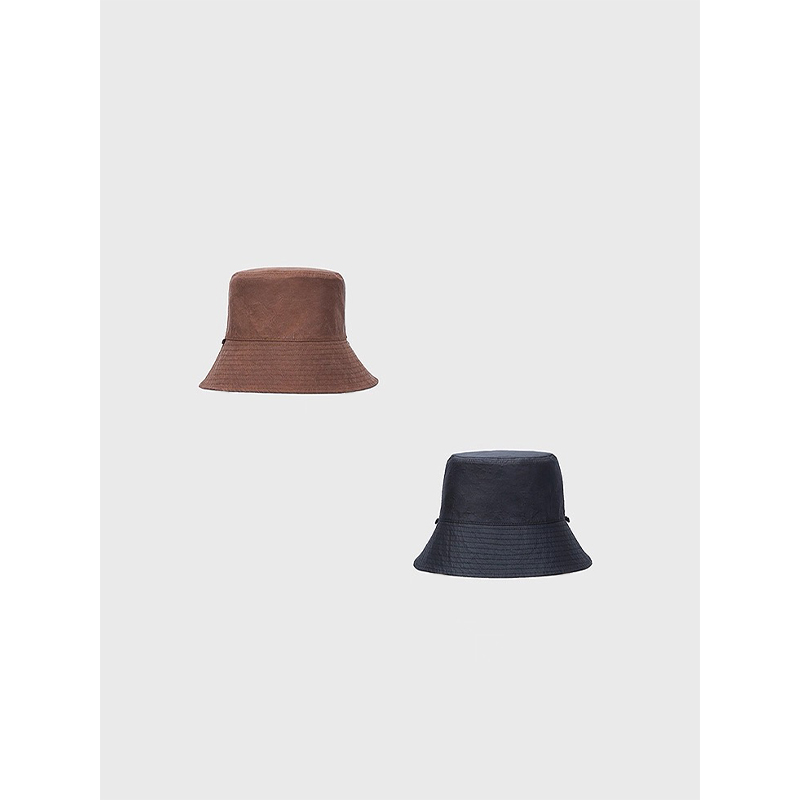 原单非市面货！真丝薯莨梭织双面渔夫帽 R675