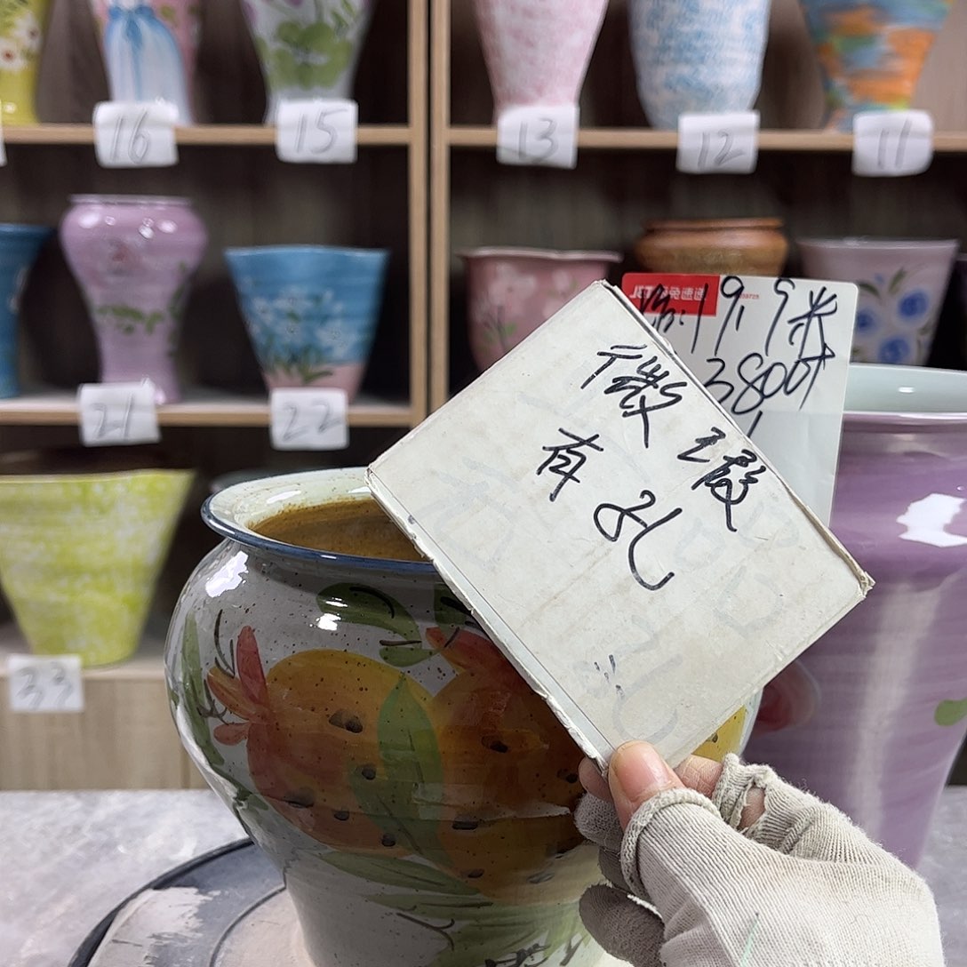 景德镇陶瓷花盆花盆