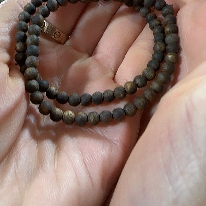 胡***叔沉香手串绿奇楠沉香沉水单圈04多样性发二