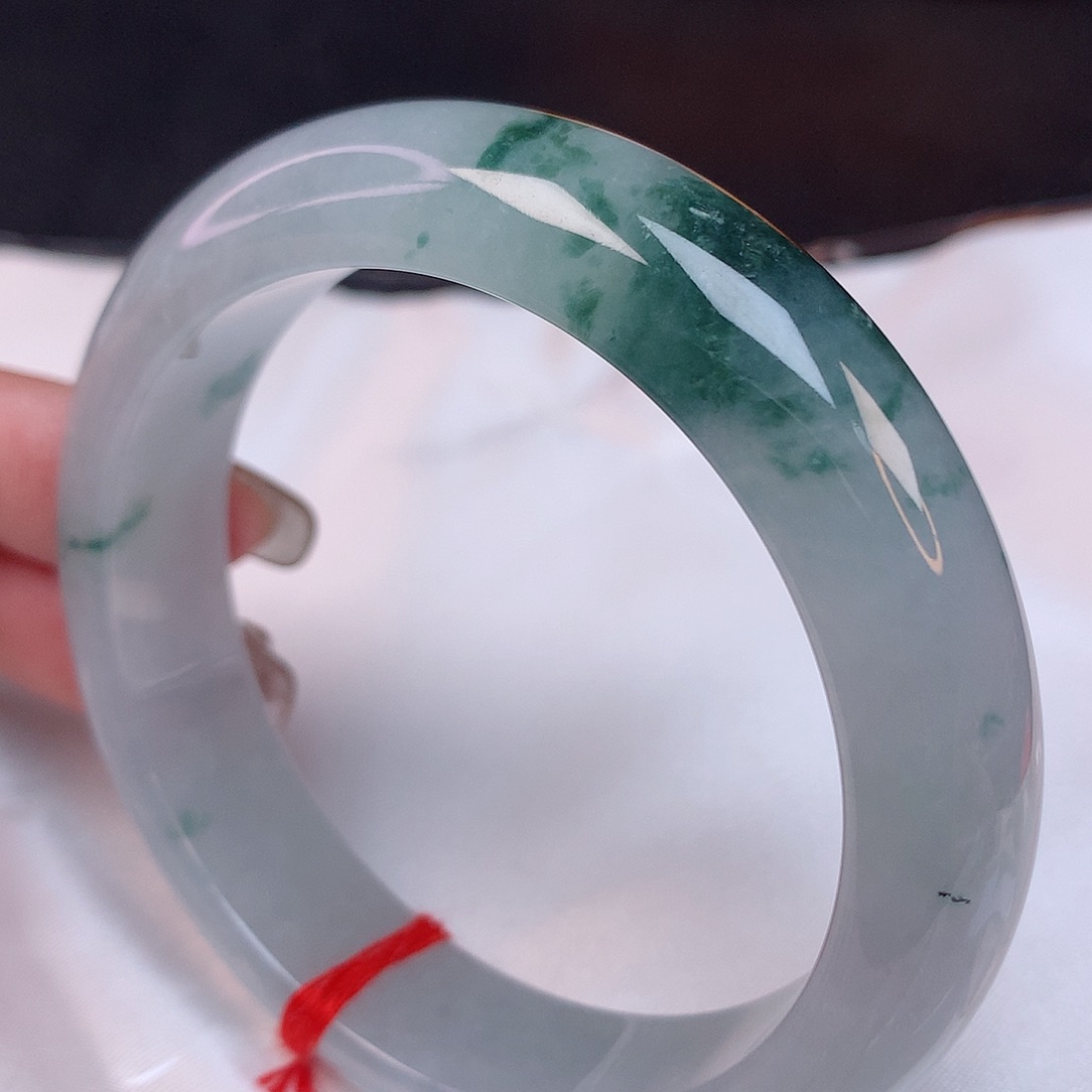 翡翠手镯未镶嵌58 翡翠手镯