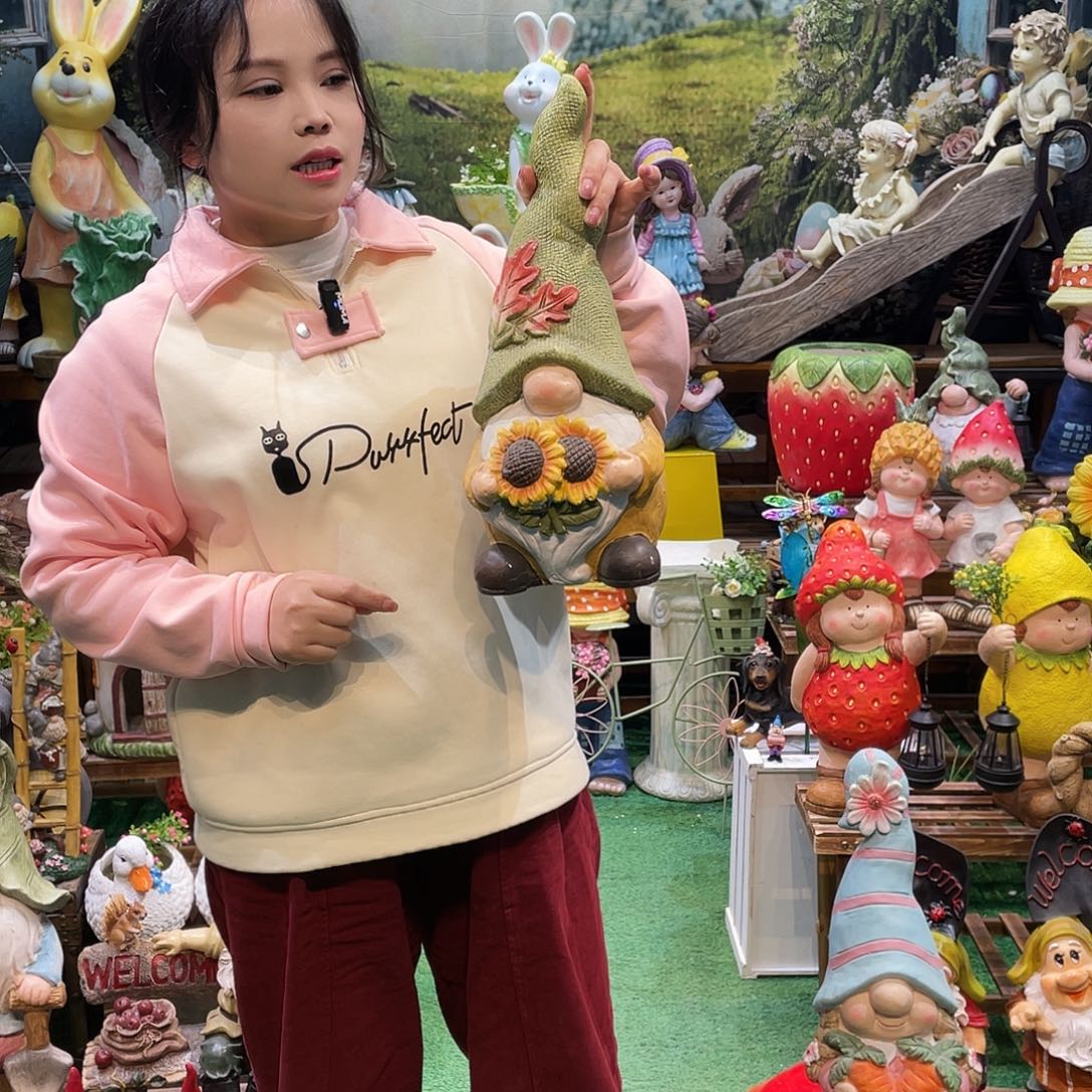 摆件花园摆件红红火火