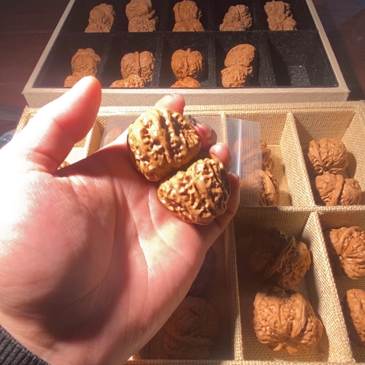 福***，文玩核桃吊坠蛤蟆头