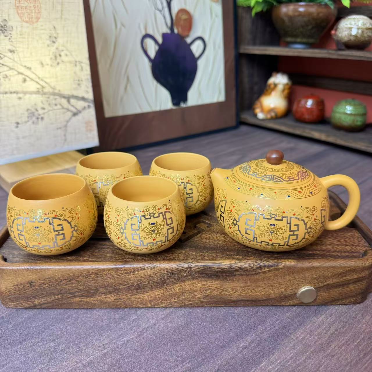 672-黄金段西施一壶四杯（众）-87