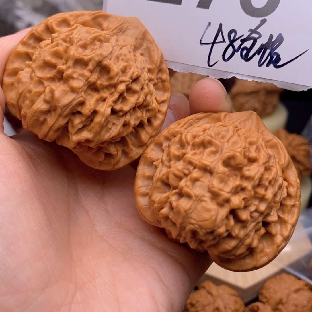 文玩核桃把件276号48全帽