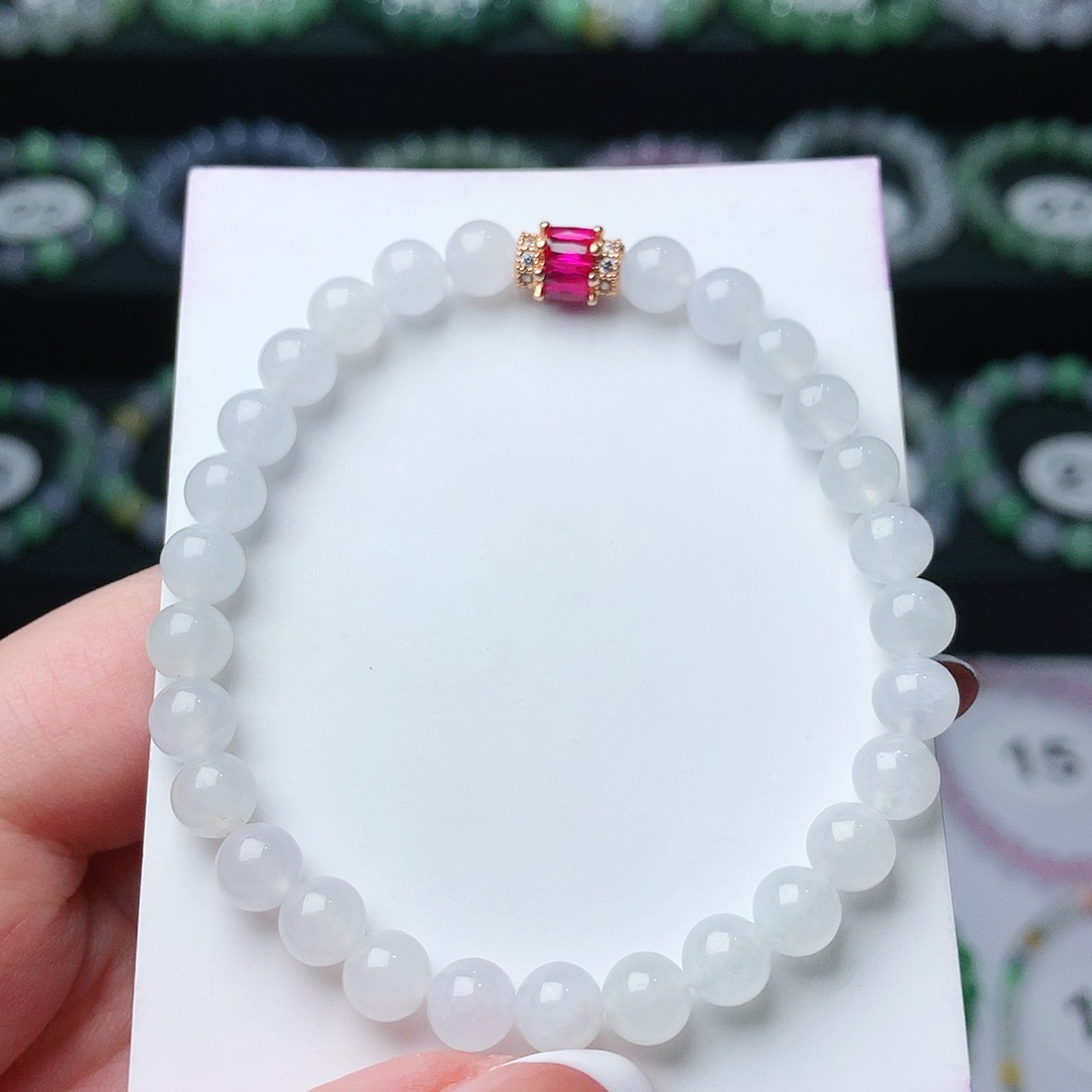 翡翠手链未镶嵌翡翠