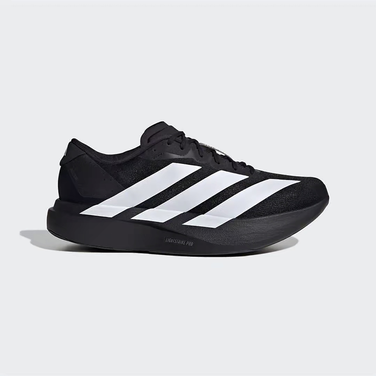 Adidas Adidzero EVO SL 超轻缓震回弹马拉松竞速跑鞋 黑 JP7149