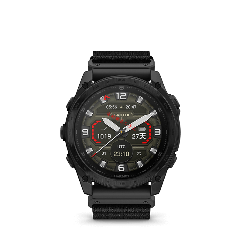 准新品  泰铁时Tactix8战术户外运动手表登山骑行健身