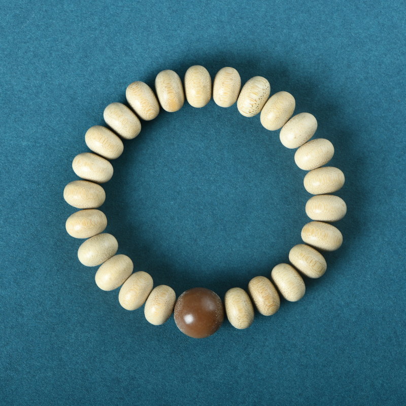 香樟木7X11算盘珠鸿运当头手串