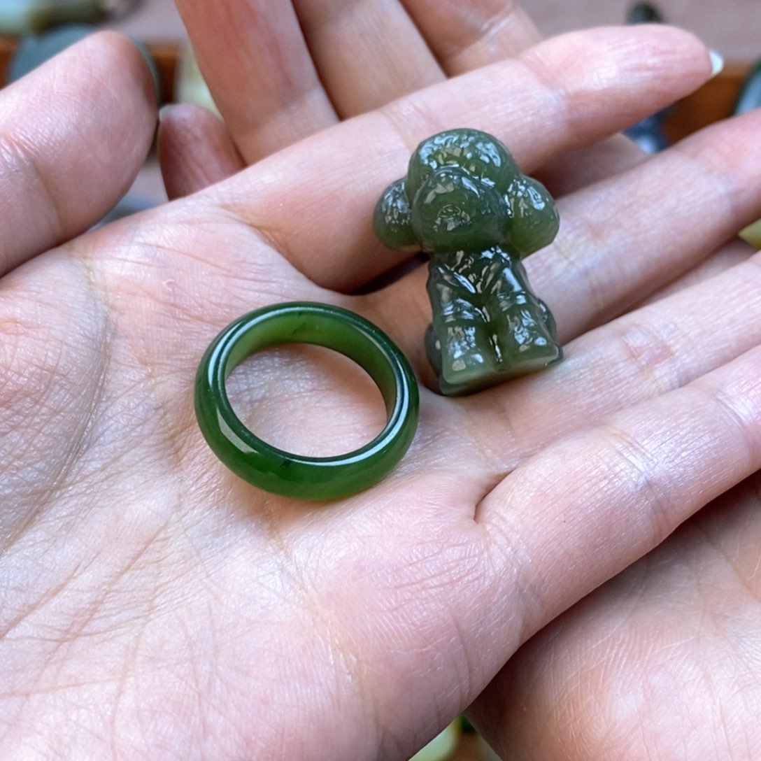 和田玉颈饰未镶嵌用****6