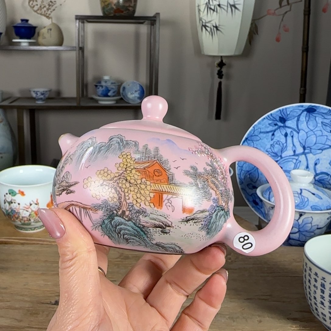 杯景德镇陶瓷柴烧多人