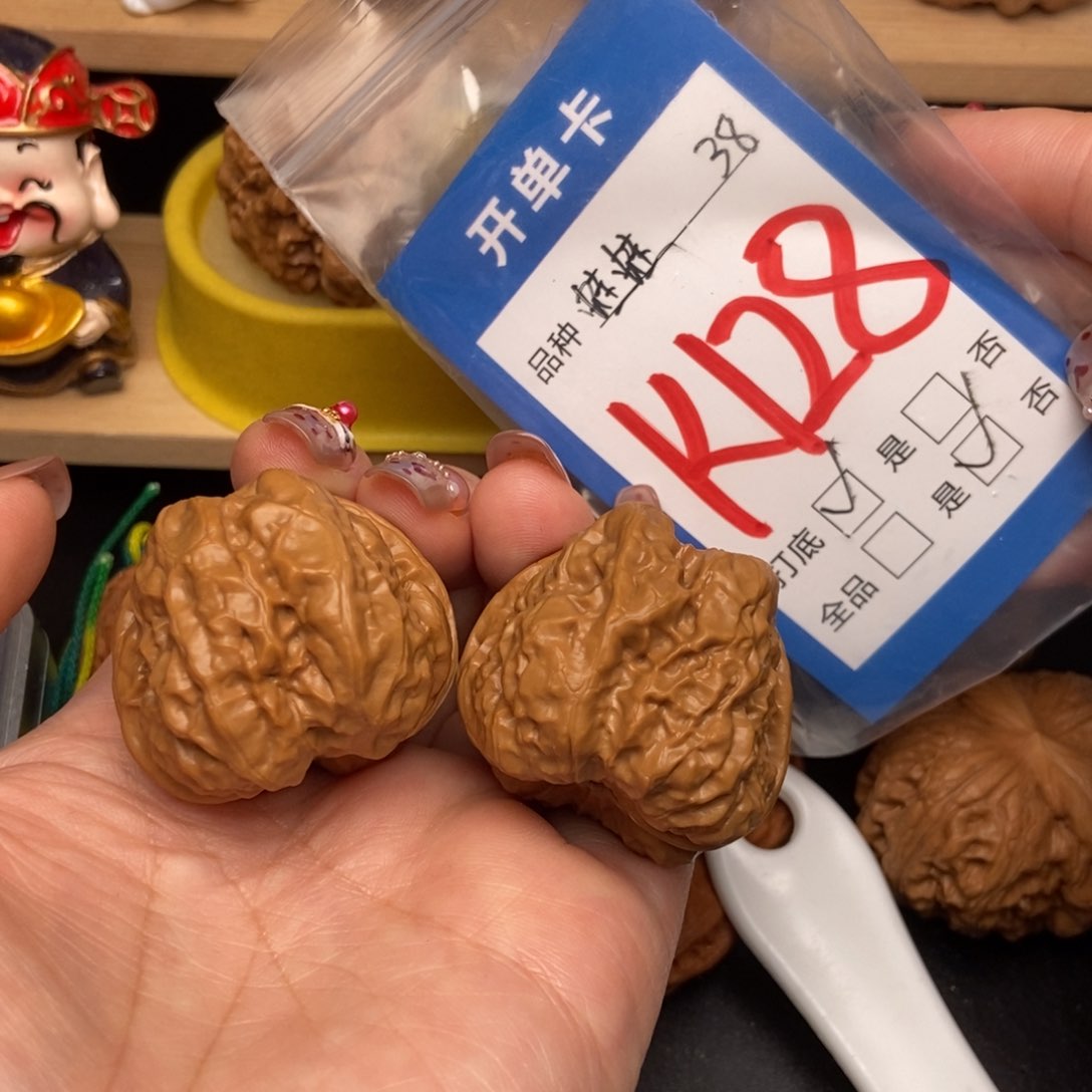 桃核吊坠核桃娃娃