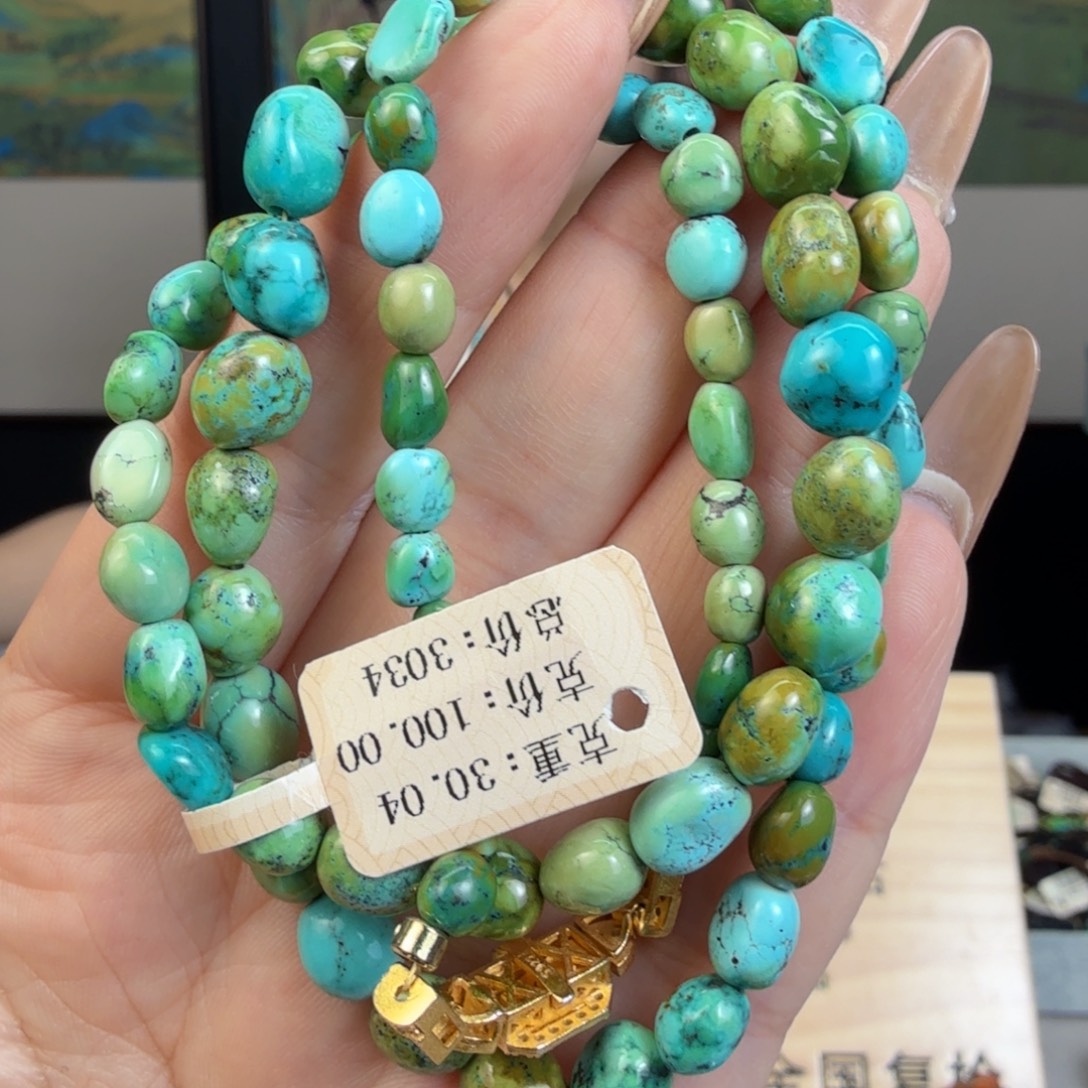 绿松石未镶嵌珠宝奇石