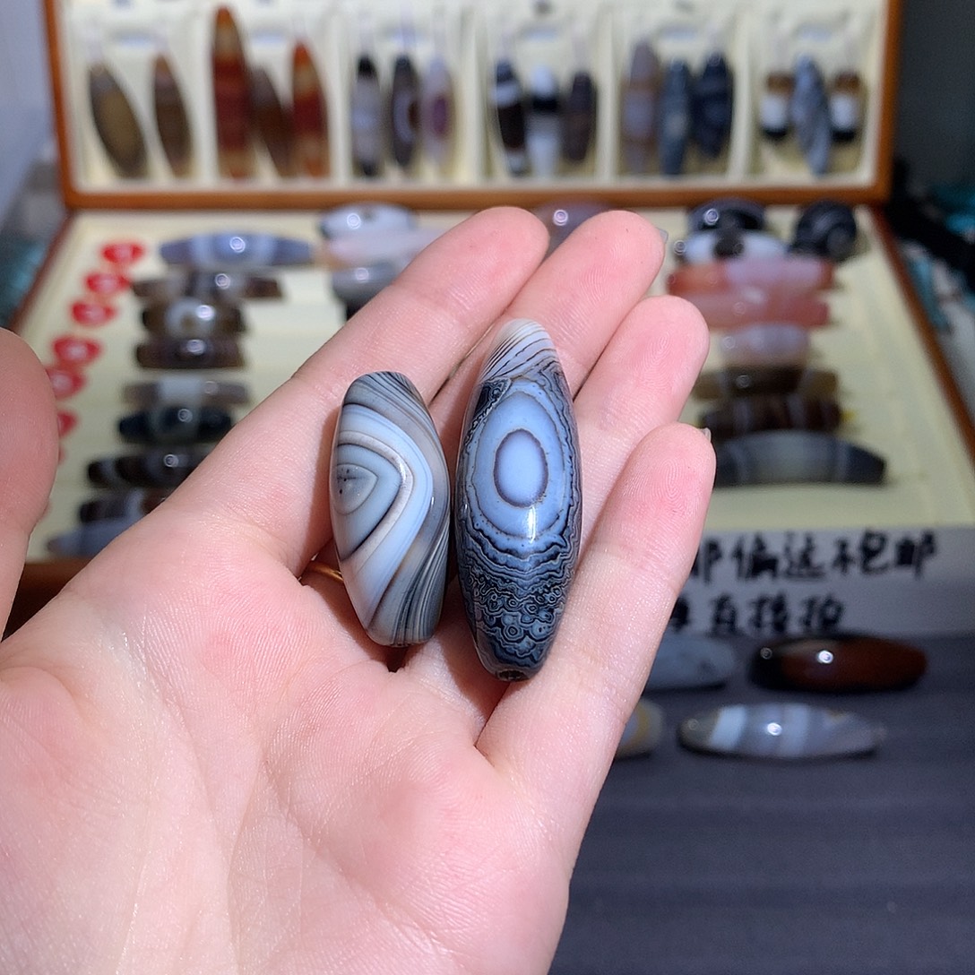 醉***地玛瑙/玉髓未镶嵌颈饰