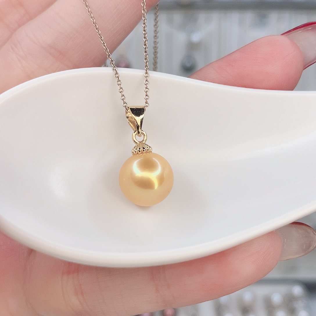 淡水珍珠合金吊坠(赠链)