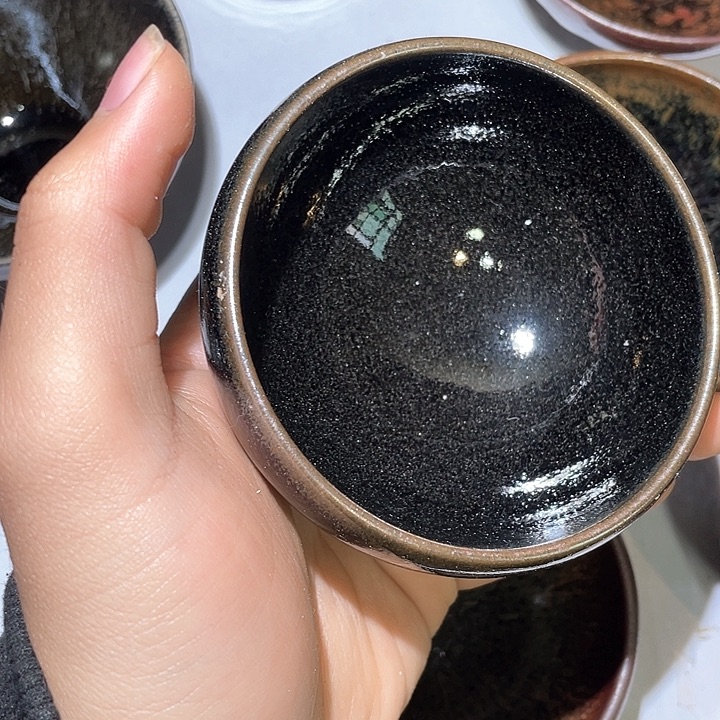 陶瓷马克杯带盖勺的拌饭的时候都