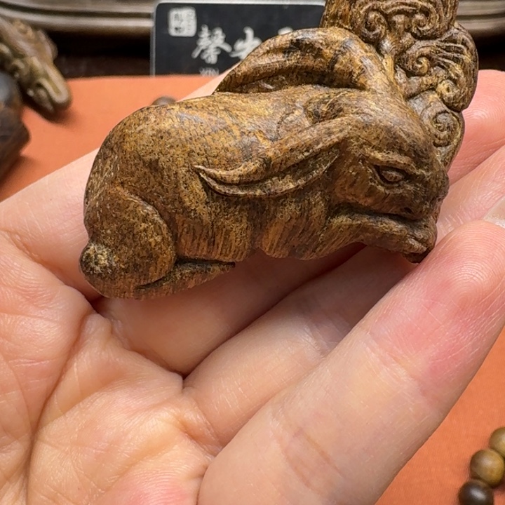 沉香吊坠馨安居沉香定制款