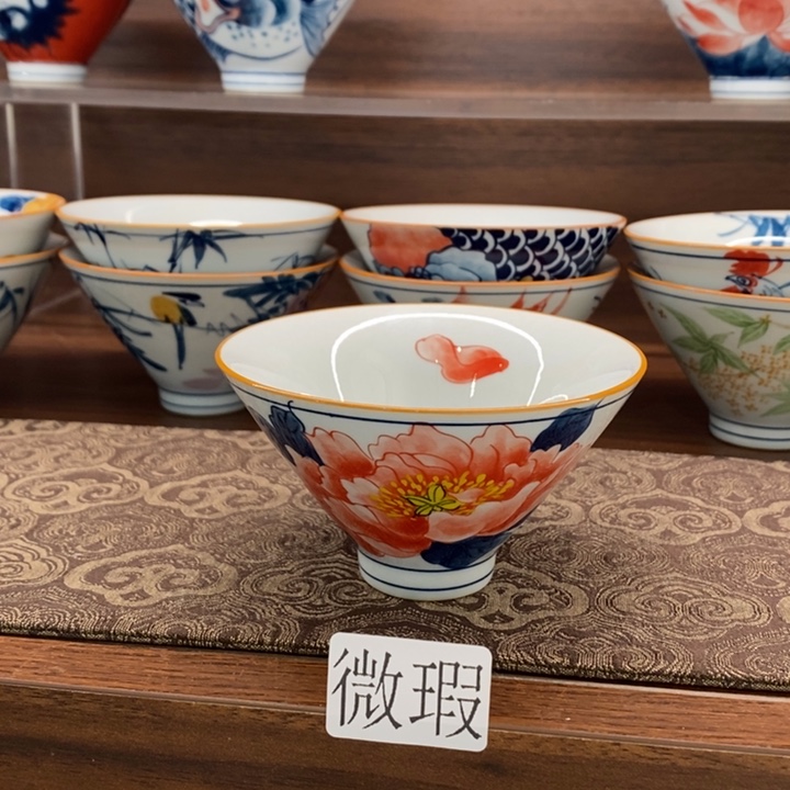 釉下老陶泥手工绘制