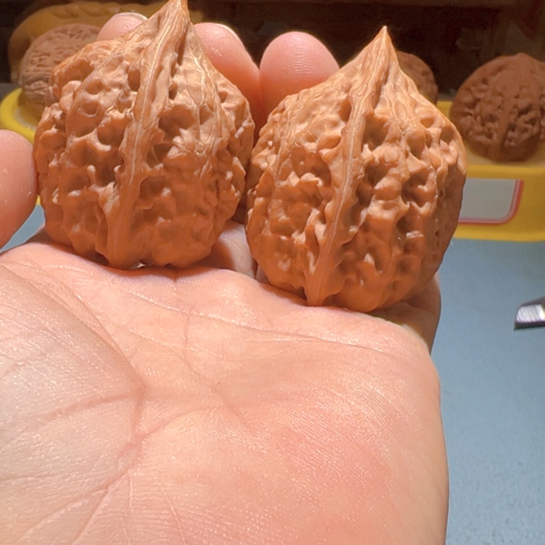 把件文玩核桃瓷瓶鸭嘴37