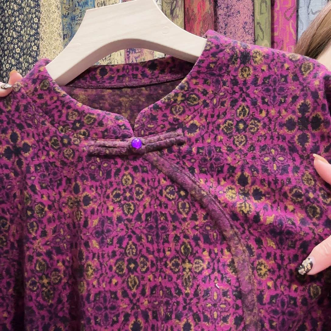 紫色成品胸围110尺寸