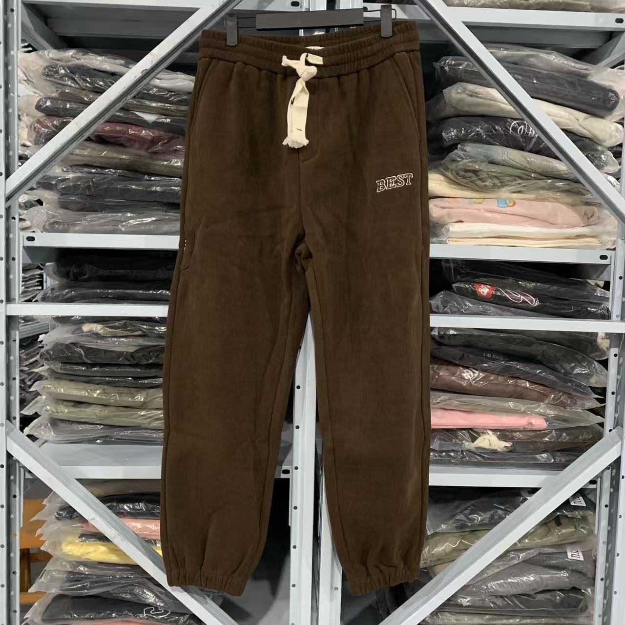 双色款男式休闲裤A467