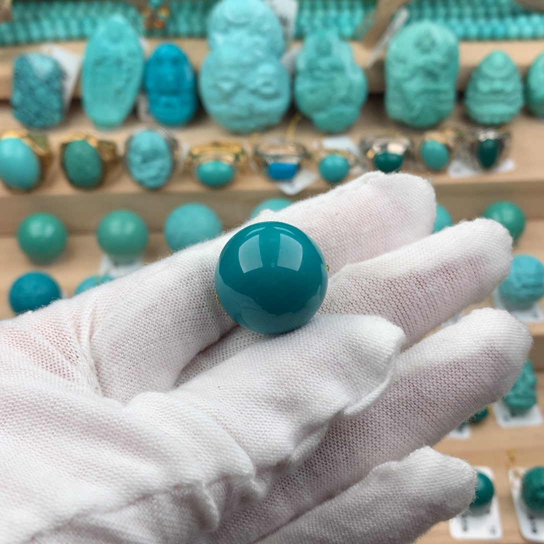 绿松石配饰未镶嵌18.9