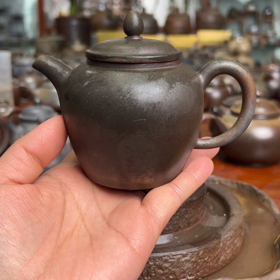贵台龙窑柴烧茶壶49