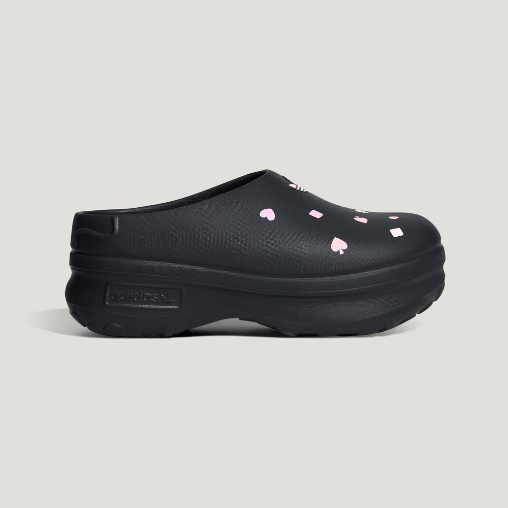 adidas三叶草ADIFOM迪士尼柴郡猫联名款运动穆勒鞋厨师鞋KH5901