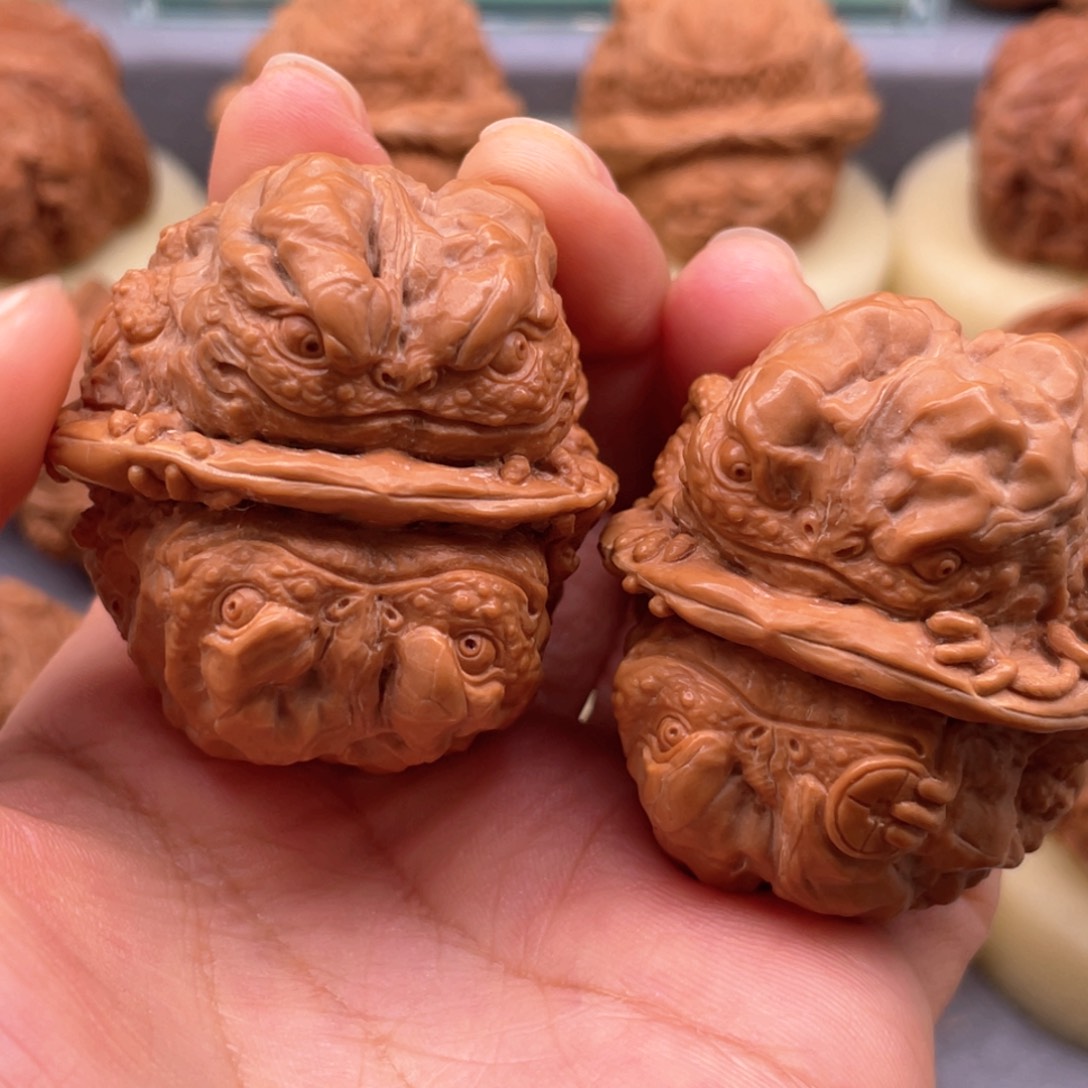 核桃手串/手链二*金蝉蛤蟆头