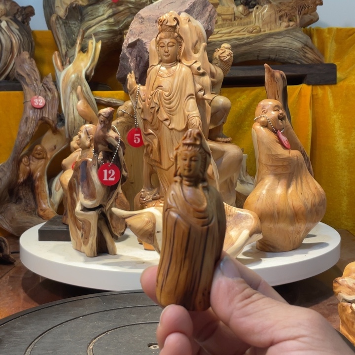 柏木（崖柏）崖柏  观音