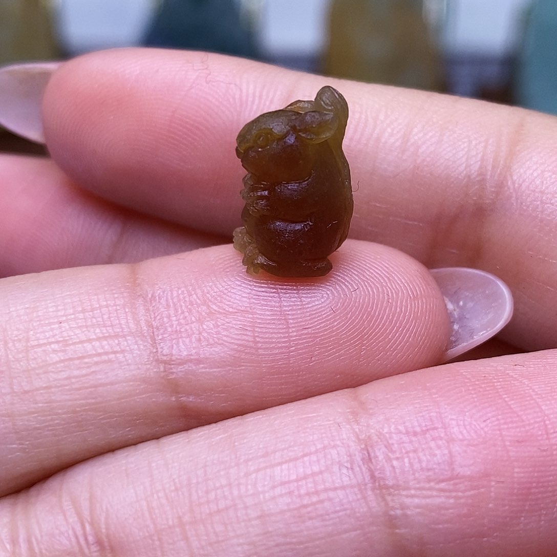 定制翡翠未镶嵌毛货