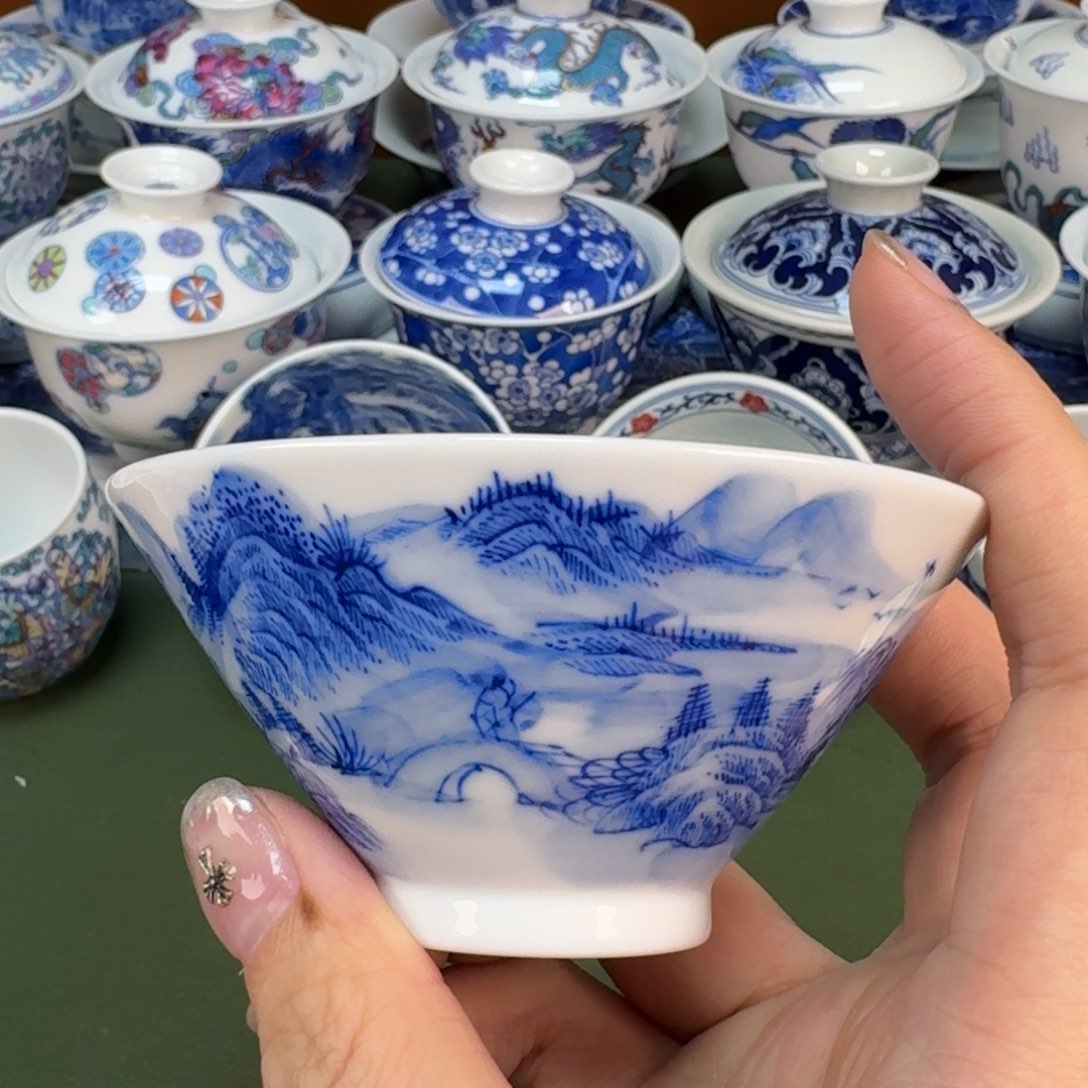 杯大帅景德镇手绘茶器闪购350