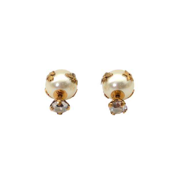99新 DIOR/迪奥 汤/P245724845/小蜜蜂 耳钉