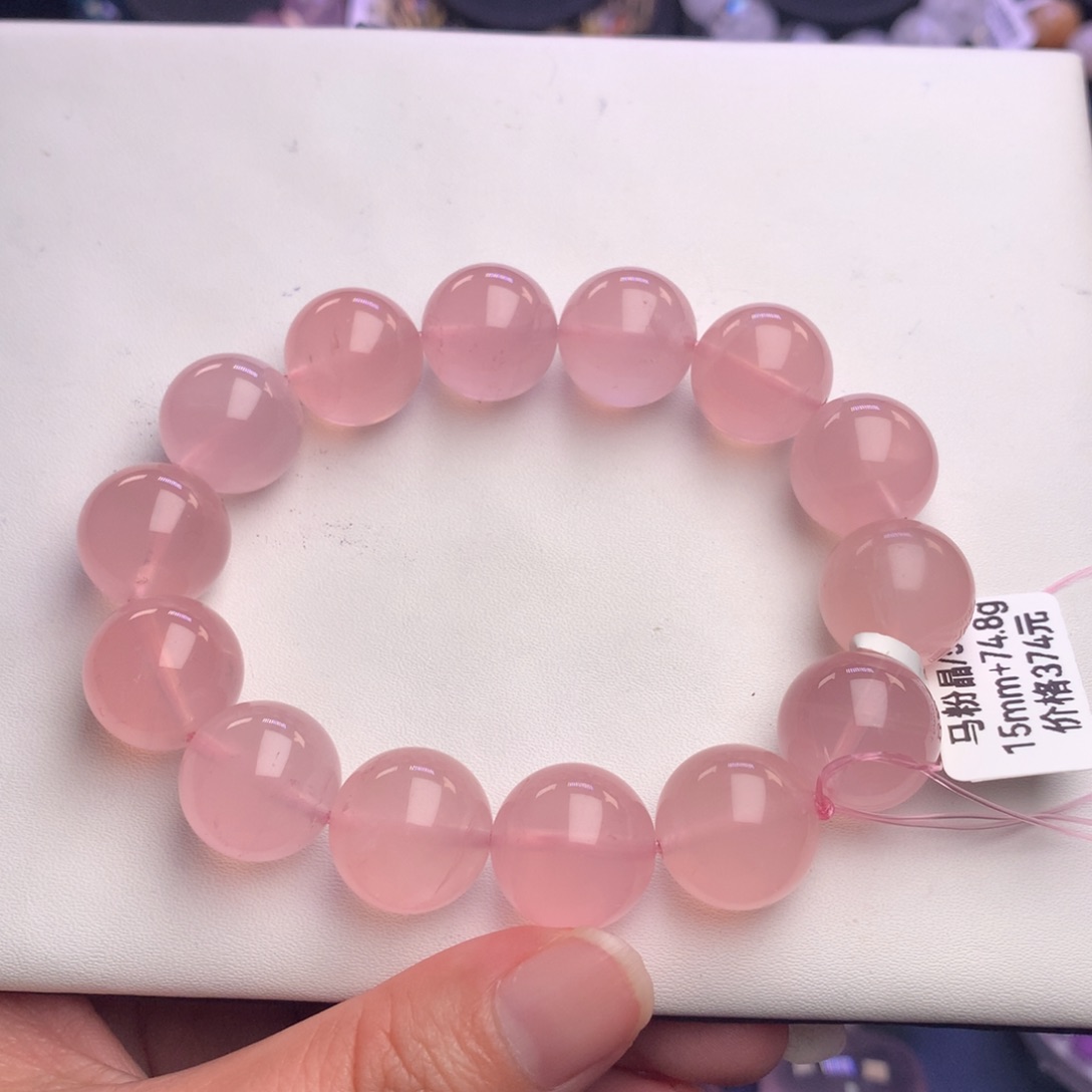 水晶未镶嵌手链手链