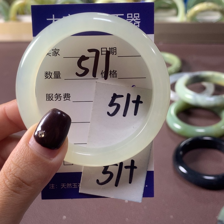 蛇纹石玉未镶嵌手镯571