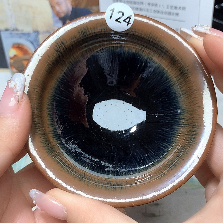 茶盏黑瓷精选茶器124