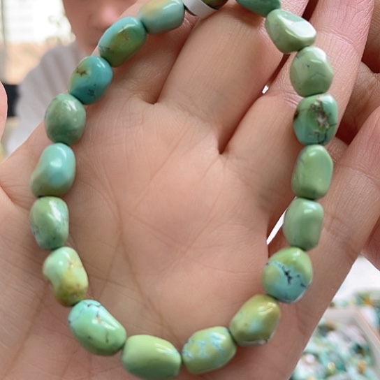 未镶嵌绿松石珠宝奇石