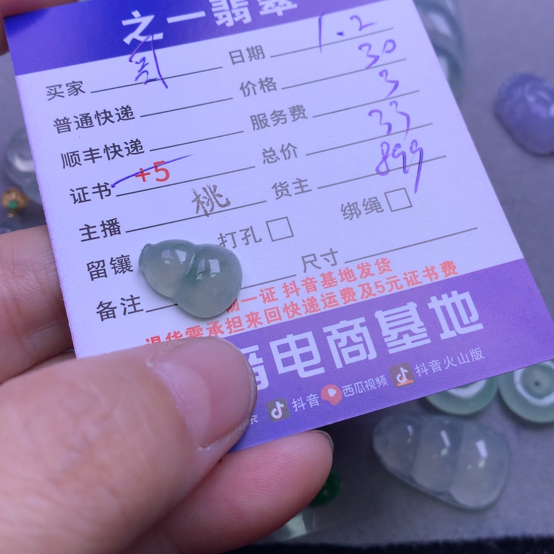 颈饰未镶嵌翡翠鮑****饰