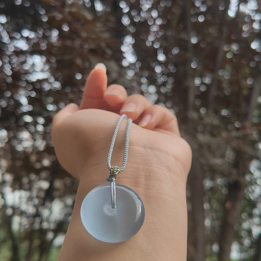 掌柜家---FL0326--精品蓝东陵平安扣