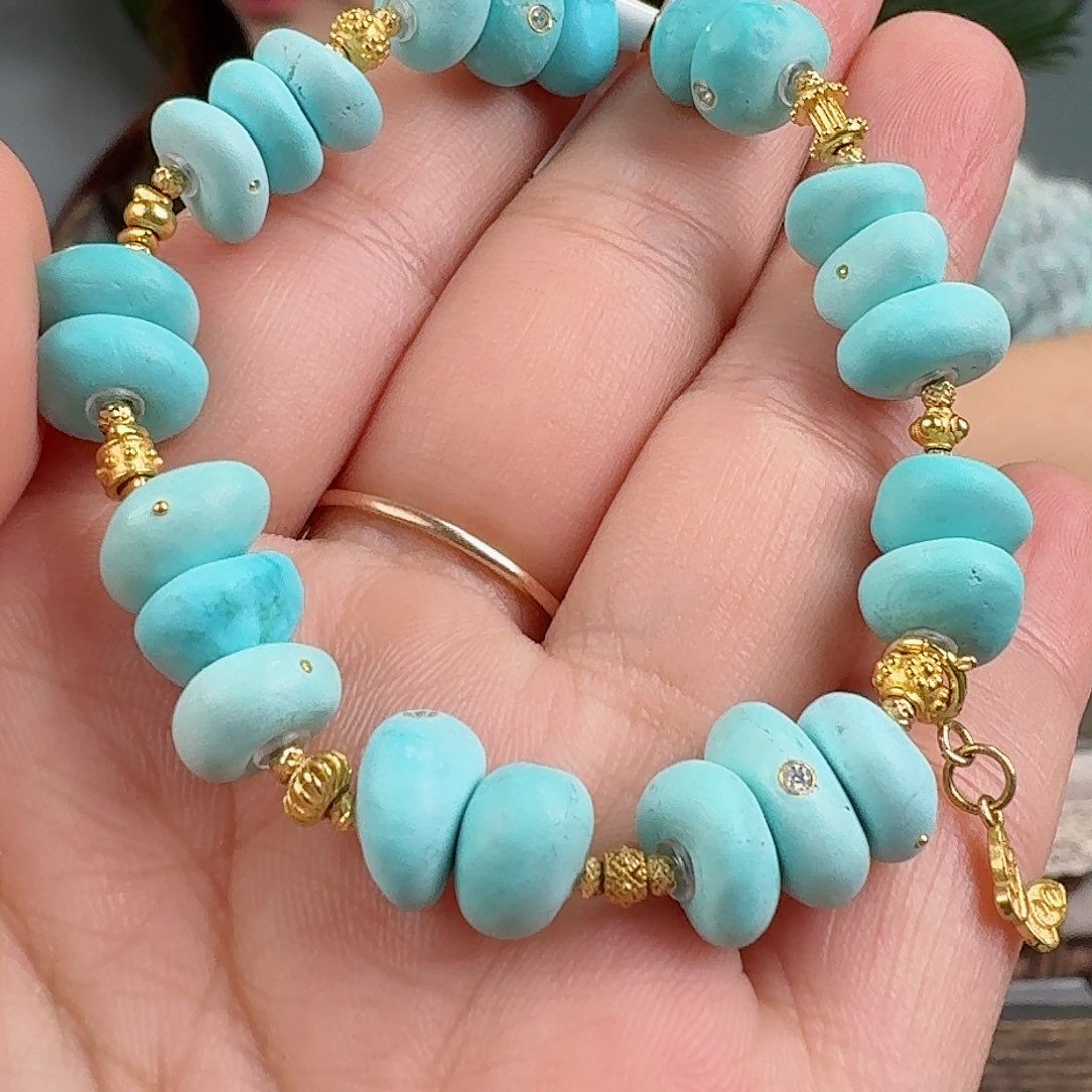 绿松石珠宝奇石未镶嵌?*然