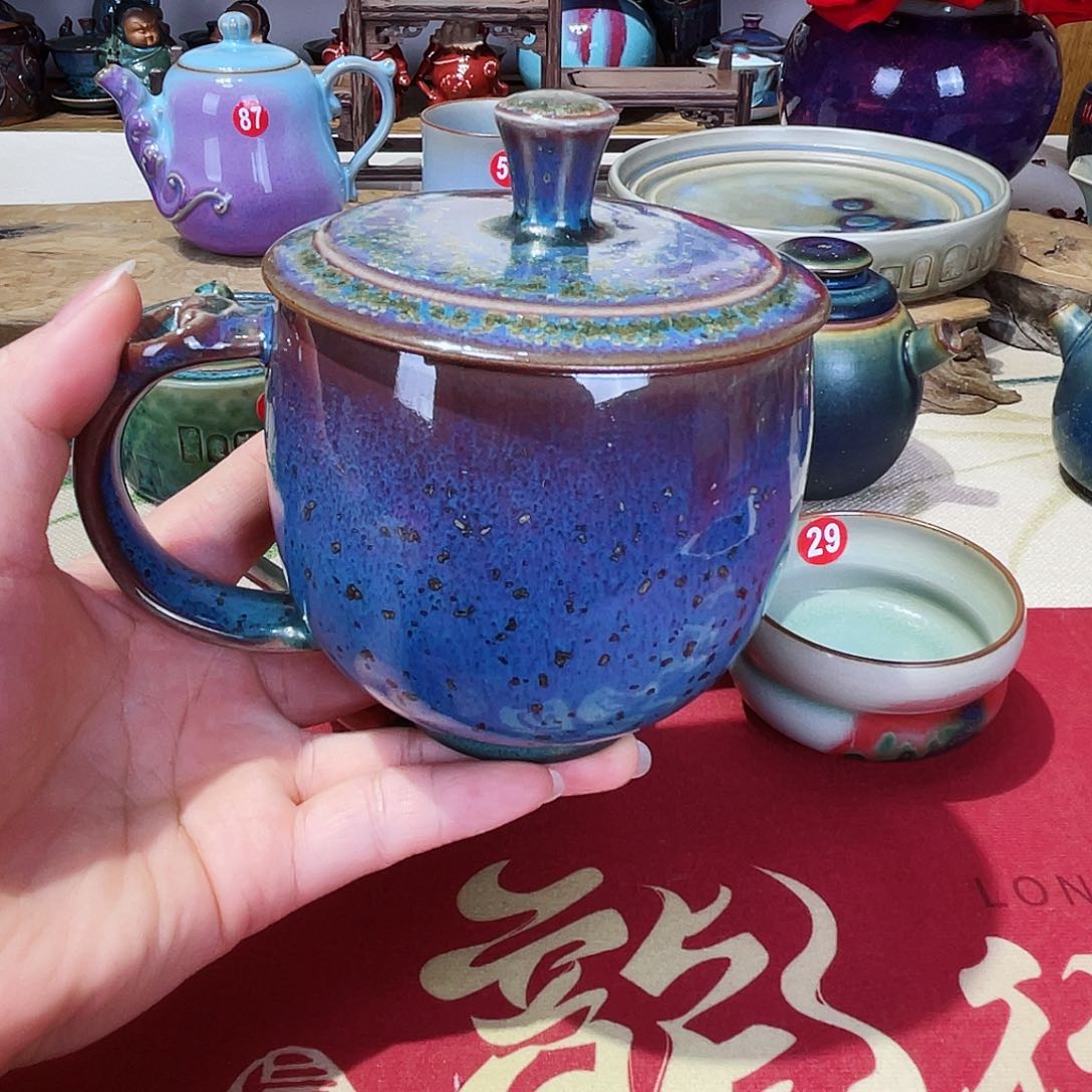 壶陶**妖禹州钧瓷艺术作品
